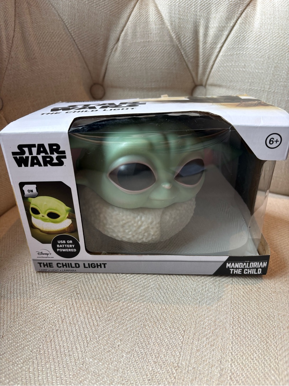 Star Wars The Mandalorian Grogu The Child Desktop Light Paladone